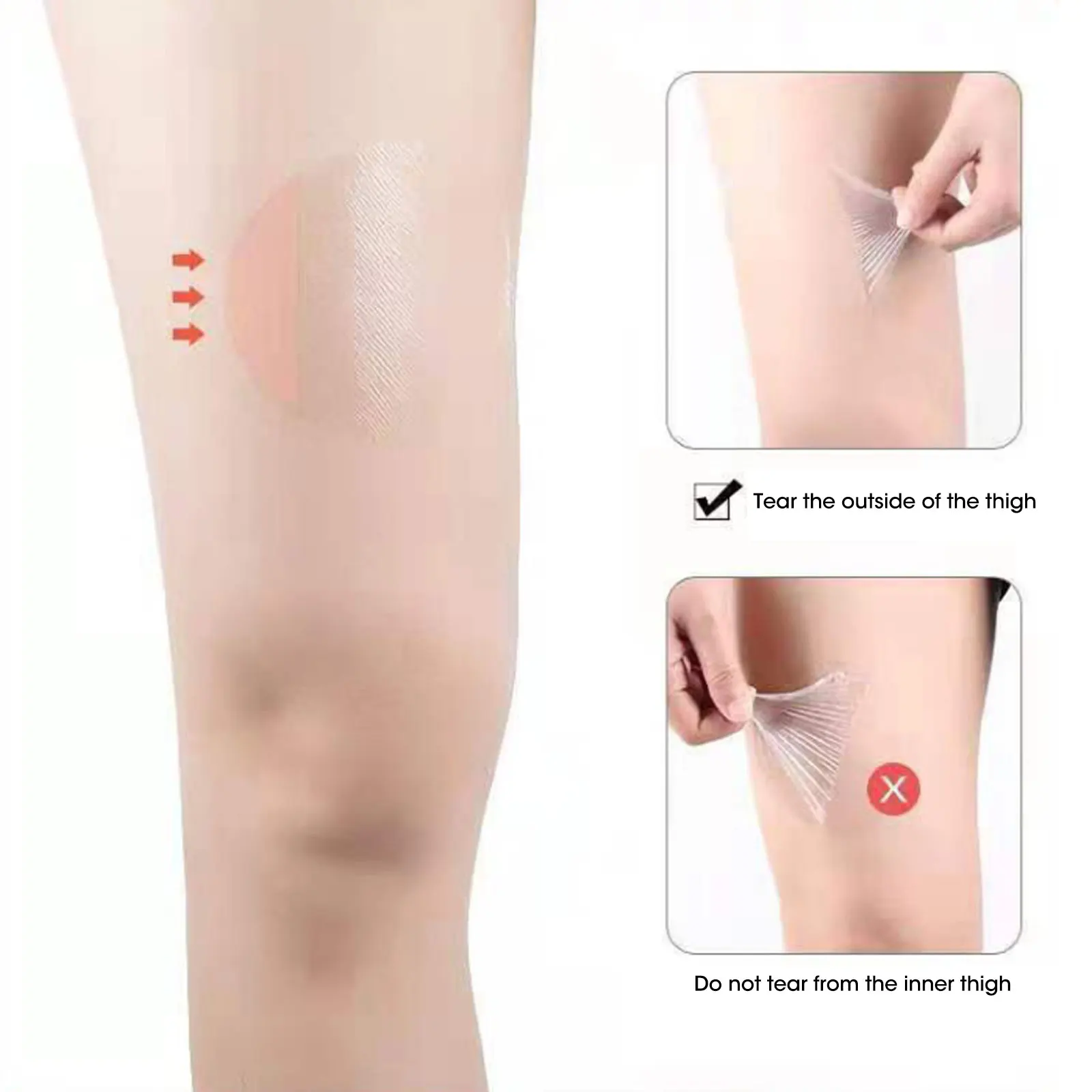 Пластыри одноразовые из спандекса антифрикционные 6/12 шт. | Красота и здоровье