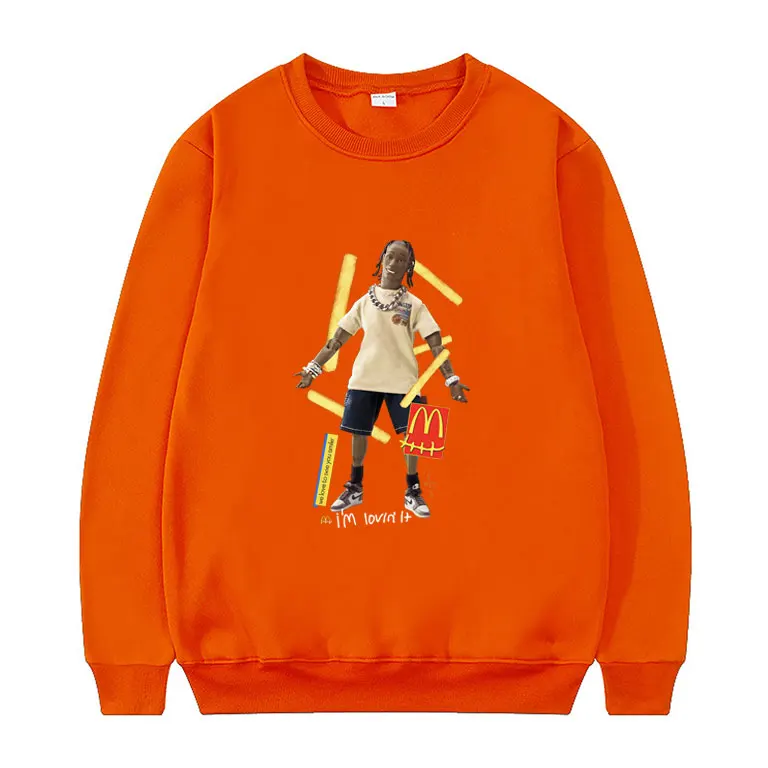 

Cactus Jack Graphics Sweatshirt Men Women Travis Scott M Pullover High Quality O-collar Sweatshirts Hip Hop Harajuku Pullovers