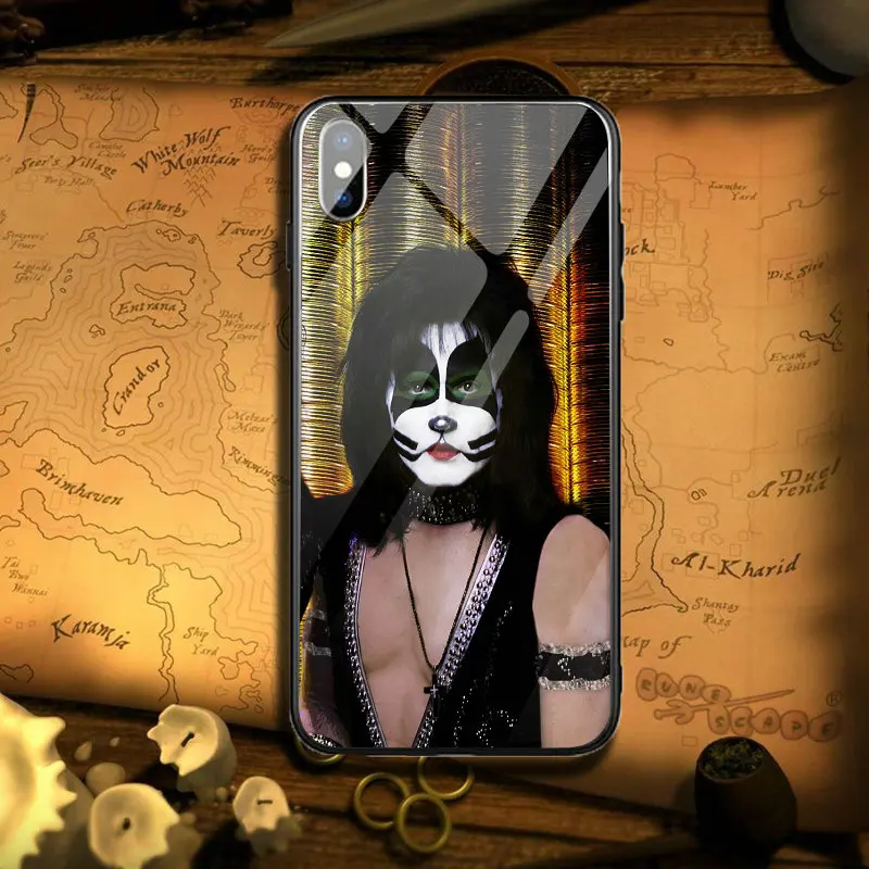 Телефонные чехлы из закаленного стекла для iPhone X XR XS Max задняя крышка 5 5S SE 8 7 Plus 6 6S