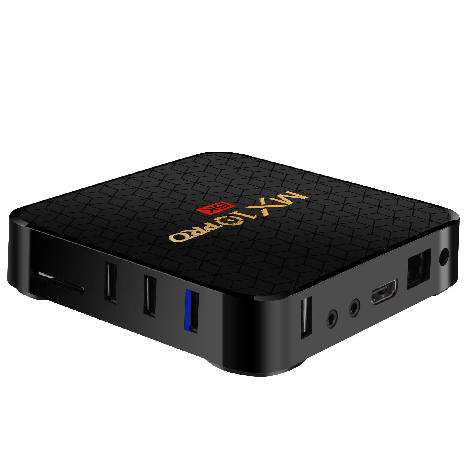 Новинка MX10 Pro 4 Гб RAM 64 Wifi ТВ коробка Allwinner H6 6K ультра-прозрачный дисплей Android 9 0
