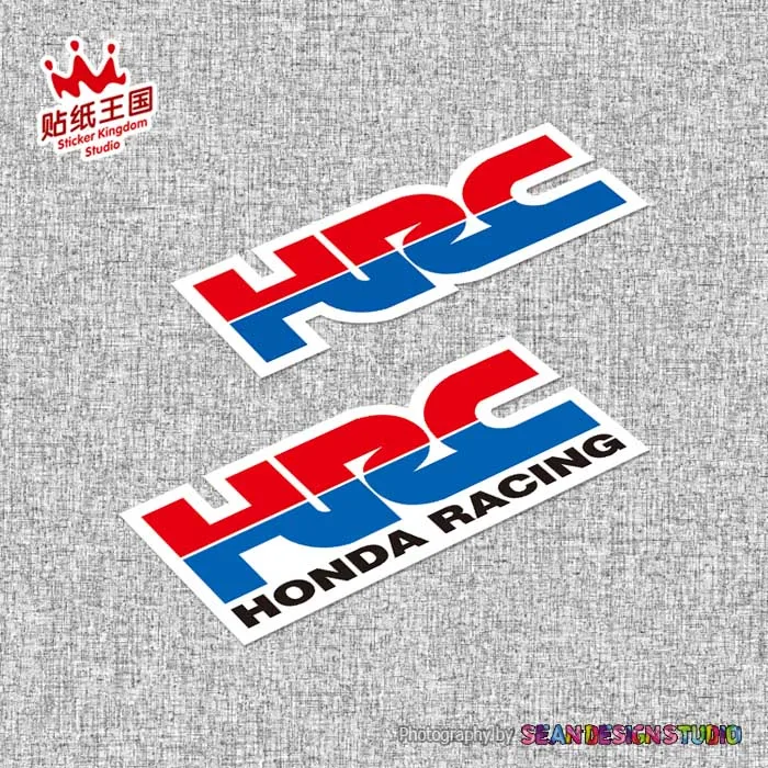 2 шт. наклейки для мотоцикла и CBR 1000RR 600RR 650R 300R HRC ПВХ 02|Наклейки на автомобиль| |