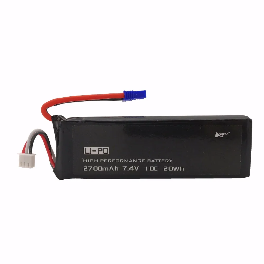 Оригинальная батарея H501S 7 4 V 2700mAh 10C для H501C X4 RC Quadcopter Parts 2s v lipo Battery and Charger Set |
