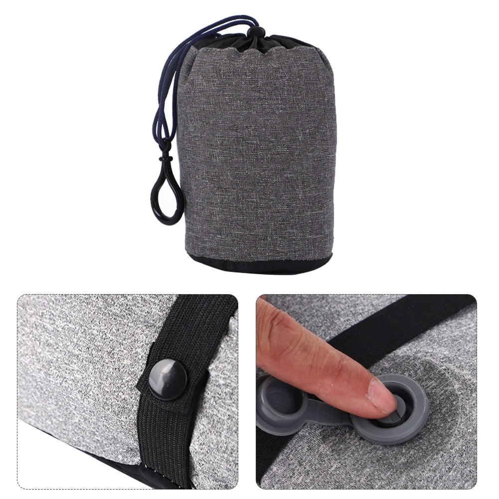 

Ergonomic Outdoor Inflatable Pillow Travel Sleeping Foldable Portable Compact Ultralight For Camping Soft With Bag Backpacking