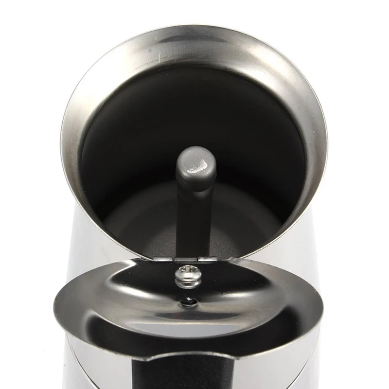 Промо-акция! 200 мл портативная Эспрессо кофеварка Moka чайник из нержавеющей стали