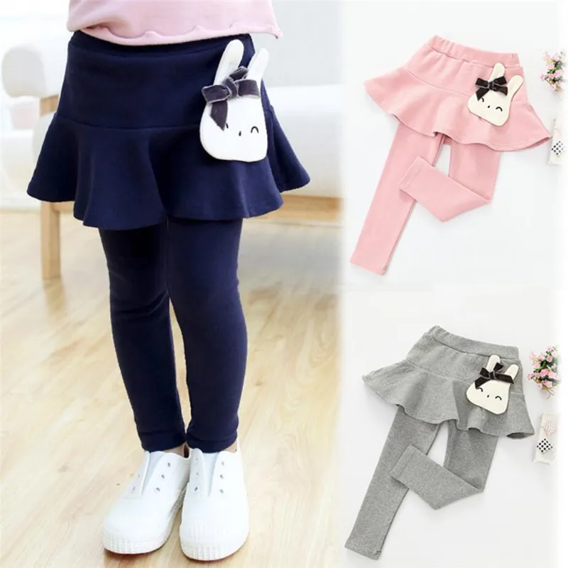 Милые хлопковые штаны для девочек на весну и осень детские леггинсы От 2 до 6 лет