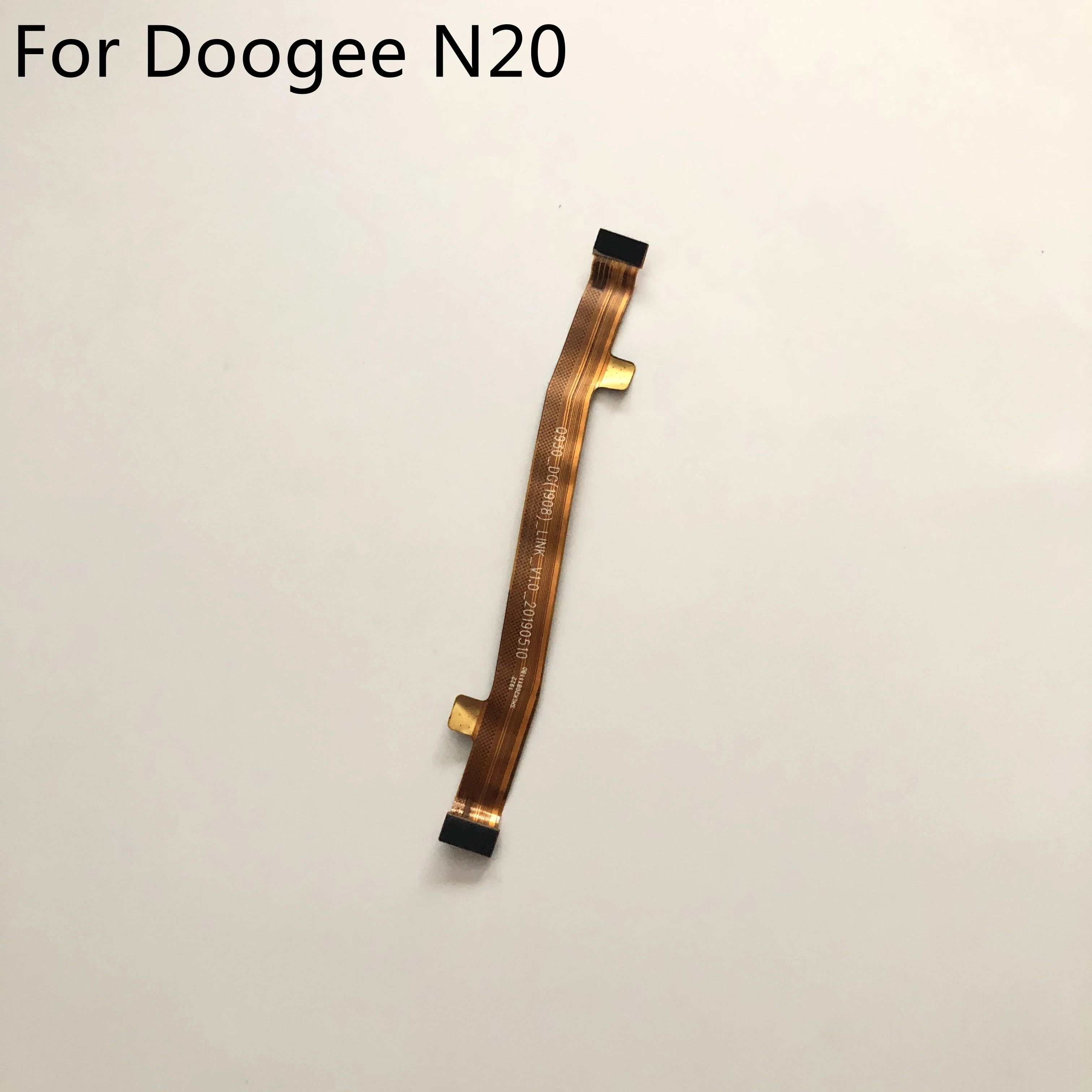 USB-зарядка Doogee N20 для смартфона Doogee N20, Восьмиядерный процессор MT6763, экран 6,3 дюйма 2280x1080