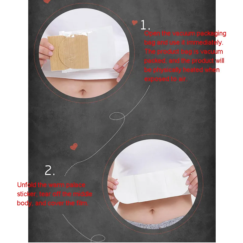 Хорошие здоровые 5 шт полынь живота грелки прокладки для менструальных