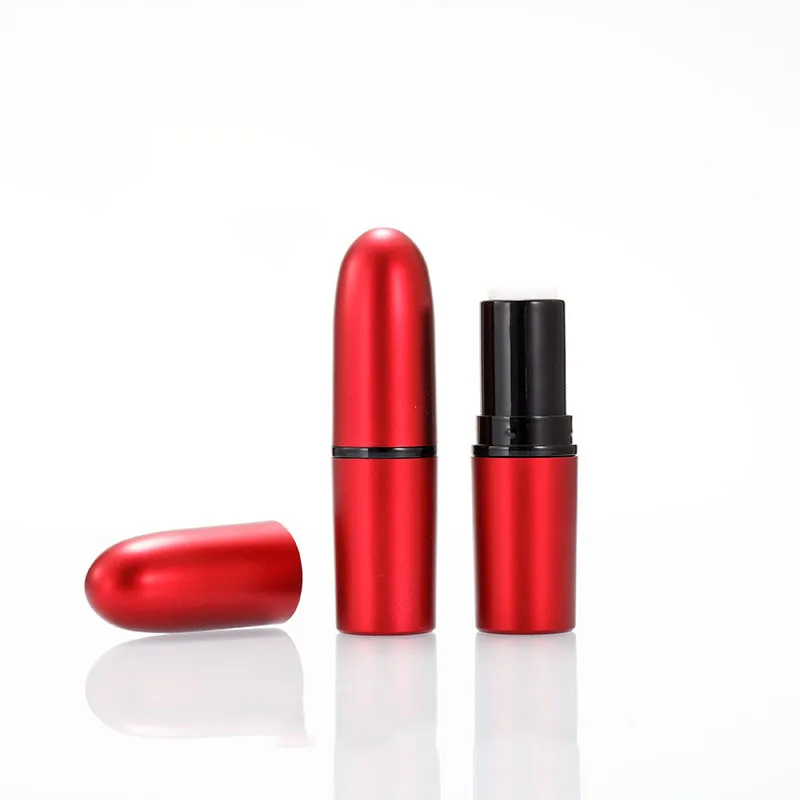 1 шт. пустой тюбик для губной помады в форме пули 7 цветов на выбор пластиковый