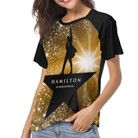 hamilton musical women t shirt crew neck sweatshirt t shirt musical american musical broadway gold hamilton cosplay costume