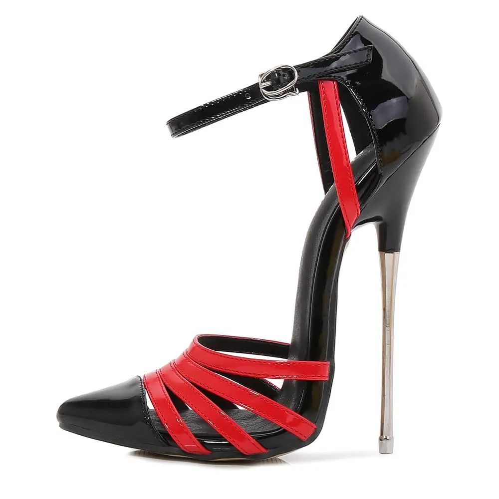 Сексуальные женские туфли BBZAI на высоком каблуке 16 см для ночного клуба размер 4-14