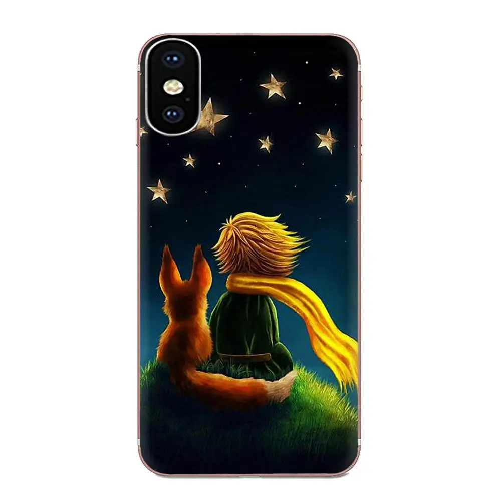 ТПУ сотовый телефон Прозрачный Маленький принц для Samsung Galaxy A10 A20 A20E A3 A40 A5 A50 A7 J1 J3 J4