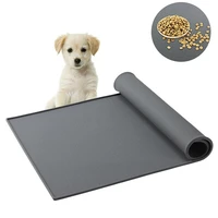 waterproof pet mat for dog cat silicone pet food pad pet bowl drinking mat dog feeding placemat easy washing