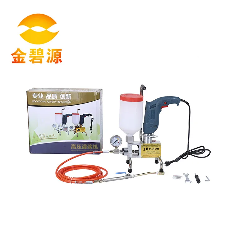 electric concrete pump with polyurethane foam high pressure injection pump for crack repair