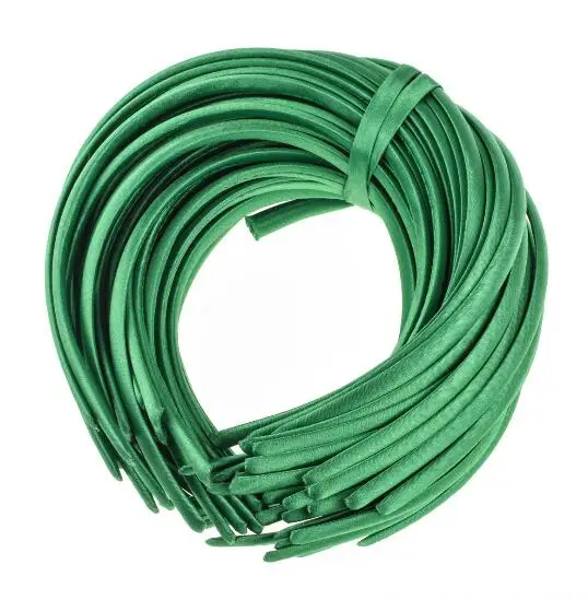 

20 Pcs/lot 20 Colors 10mm Baby Girls Solid Satin Cover Headbands For Kids Children Hard Hairband Hair Accessories