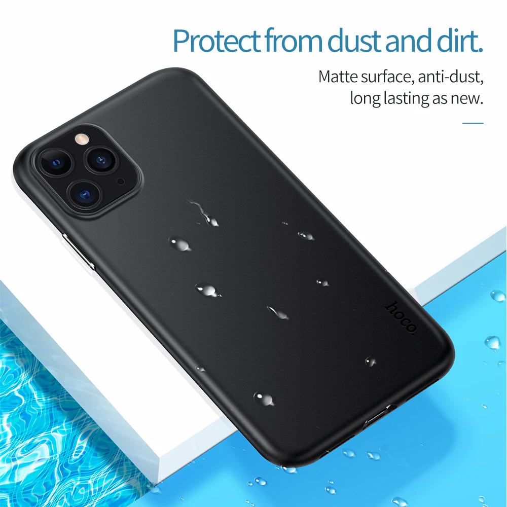 HOCO Ультратонкий чехол для Apple iPhone 11 Pro Защитный матовый классический Жесткий
