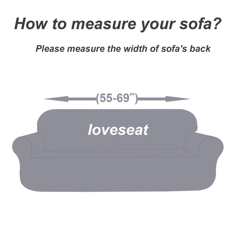 

Home High Grade Stretch Sofa Covers for Living Room Couch Slipcover Furniture Protector Case Sofa Cover Elastic 1/2/3/4 Seater