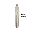 Набор лезвий для ключей Lishi GT15 #60, набор из 5 резцов с гравировкой, для Fiat Palio Ferrari, 2 в 1