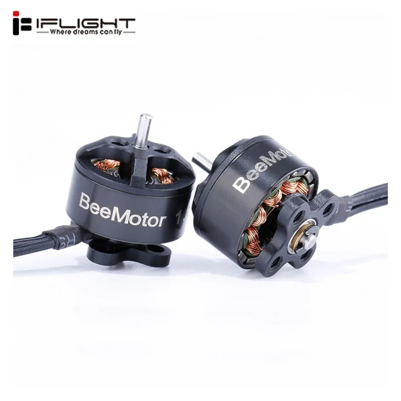 

Оригинальный iFlight BeeMotor 1105 4500KV 2-4S бесщеточный двигатель 1,5 мм вал для радиоуправляемого дрона FPV гоночные детали аксессуары