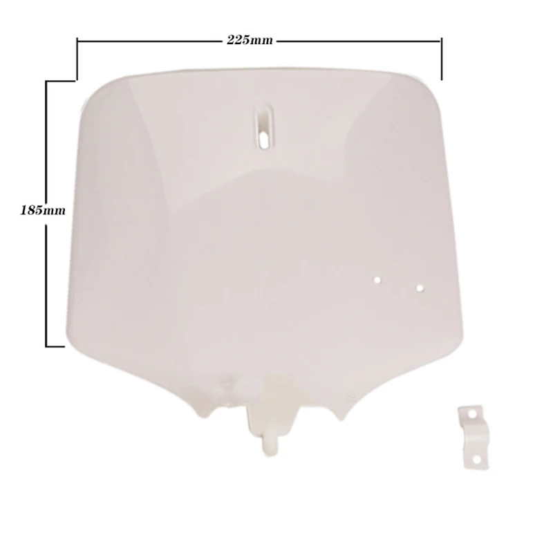 Пластиковый крыло переднего номерного знака для мотоцикла KLX 110 KX 65, подходит для моторкросса KLX110 KX65 110cc 125cc 150cc 250cc Dirt Pit Bike.