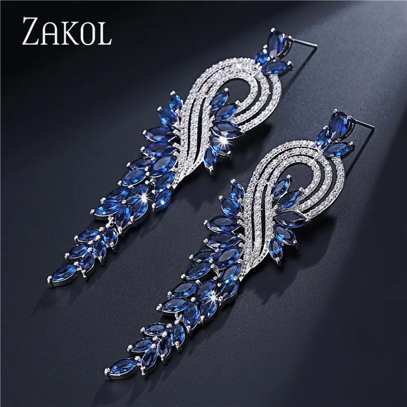 Роскошные ювелирные изделия ZAKOL подарки на день Святого Валентина большие