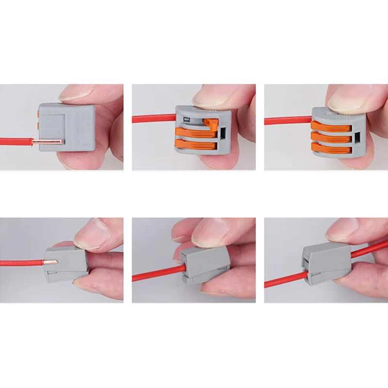 Hot 10/20pc 2/3/4/5/8 Holes Electric Wire Connector Fast Universal Terminal Soft&amp Junction Box | Обустройство дома