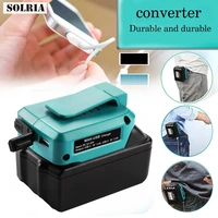 alternative kida mak 12v 22v ado05 lithium battery usb rechargeable mobile phone converter power tools part