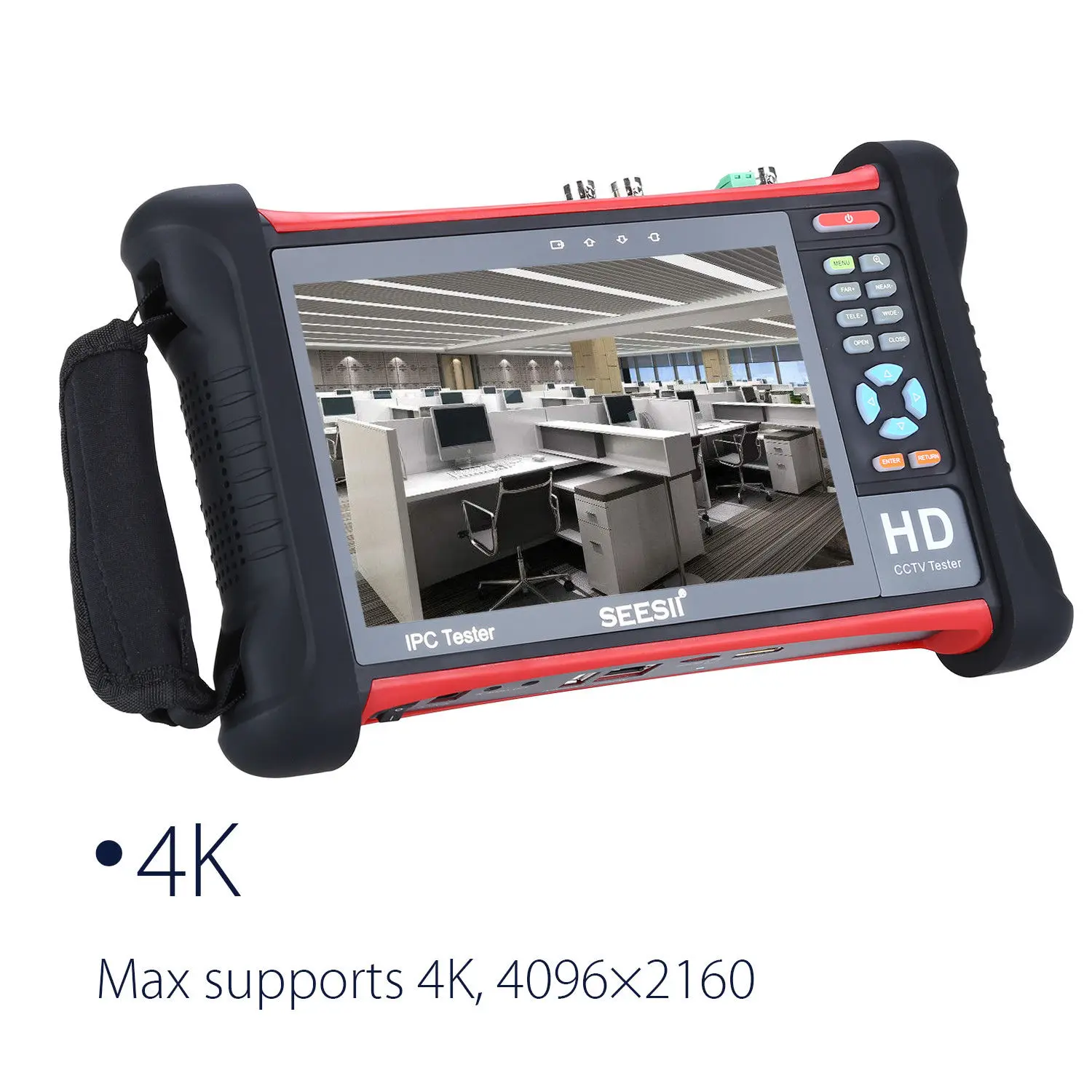 SEESII X7 ADHS4 7 &quotсенсорный экран 4K 1080P IPC камера CCTV retina тестер монитор Wifi TVI CVI AHD SDI CVBS IP