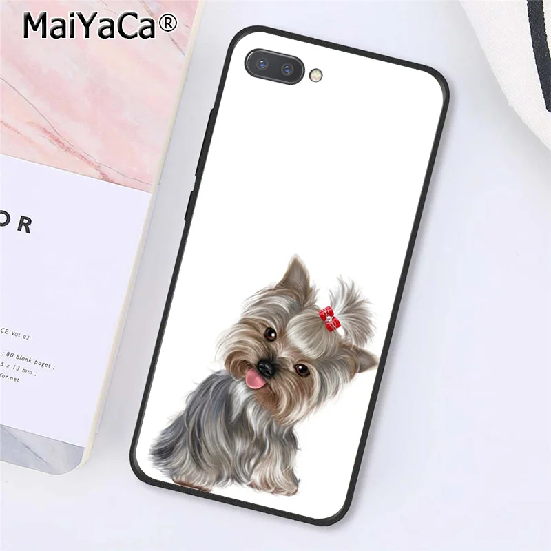 MaiYaCa йоркширский терьер собака новейший модный чехол для телефона huawei Honor 8X9 10 20 Lite Honor 7A 7C Honor10i View 20