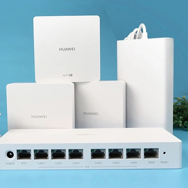 Huawei Router H6 HarmonyOS WIFI 6+ Smart Home Mesh WIFI Wireless Router Dual-Band Gigabit Broadband Networking System Router