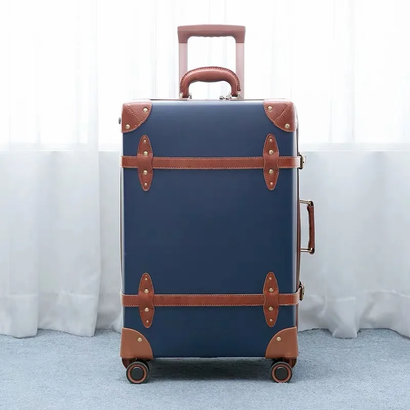 Travel tale 2" 24" 2" 28" дюймов для женщин на вращающихся колесиках путешествия мужские шорты для купания сумка чемодан набор в коробке в винтажном стиле тележки для багажа на колесах - Цвет: only luggage