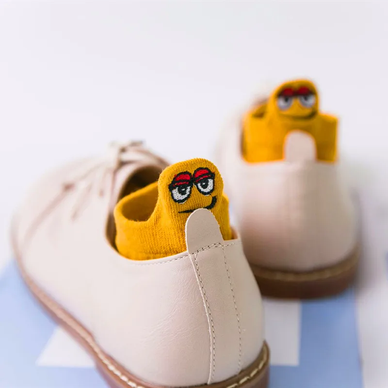 1 пара женские хлопковые носки с вышивкой | Женская одежда