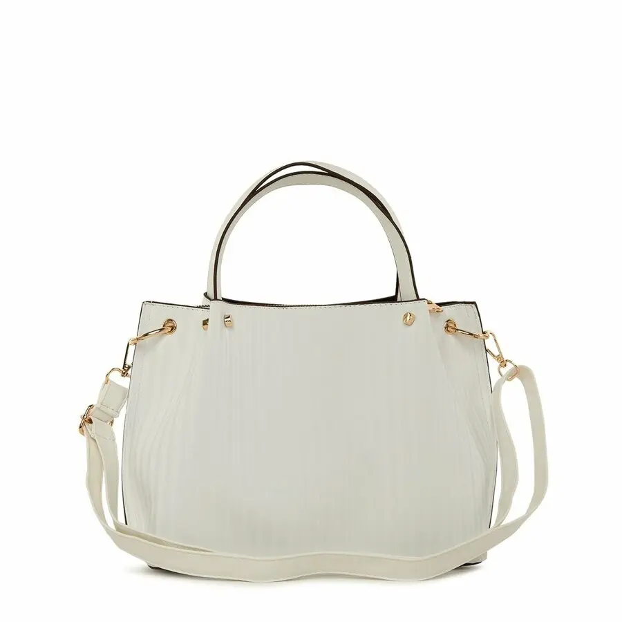 

Bags for Women 2021 Fashion BAGMOR Three-compartment key-lock messenger bag Woman Shoulder bag White Free Shipping