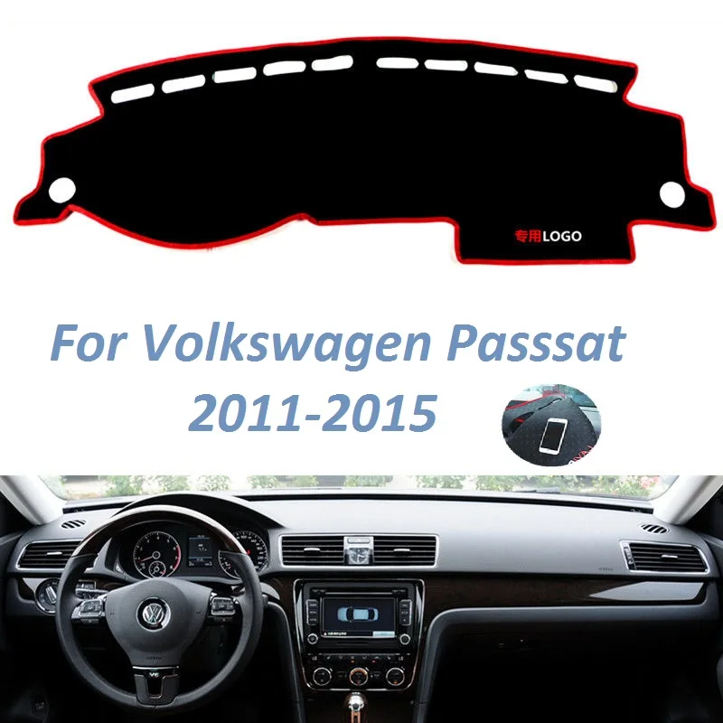 

Нескользящий коврик для приборной панели для левой и правой руки Volkswagen Passat 2011 2012 2013 2014 2015