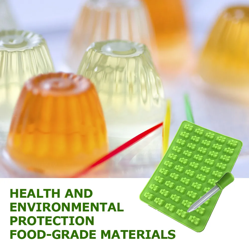 Милый Мишка Красочные 50 полости мультфильм животные силиконовые жевательные