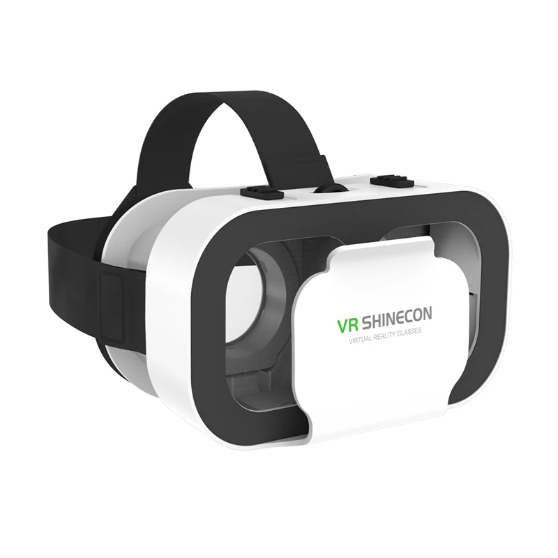 VR SHINECON Очки Универсальная Виртуальная Реальность для Мобильных игр 360 HD Фильмы Совместимый с 4.7-6.53 дюймовым смартфоном