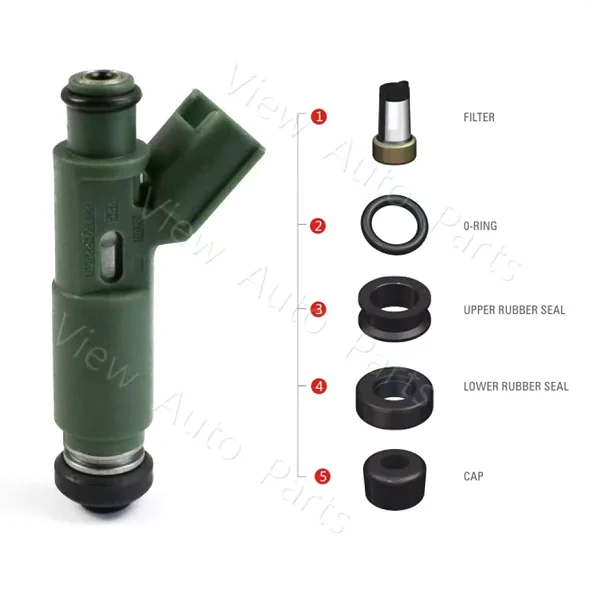 Комплект уплотнений для ремонта топливного инжектора Toyota Chevy Pontiac 1.8L FJ415 VD-RK-0226 20