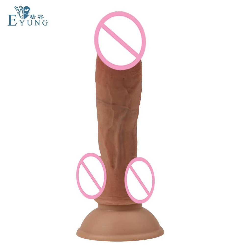 18 см Огромные большие реалистичные фаллоимитаторы силиконовый пенис с присоской