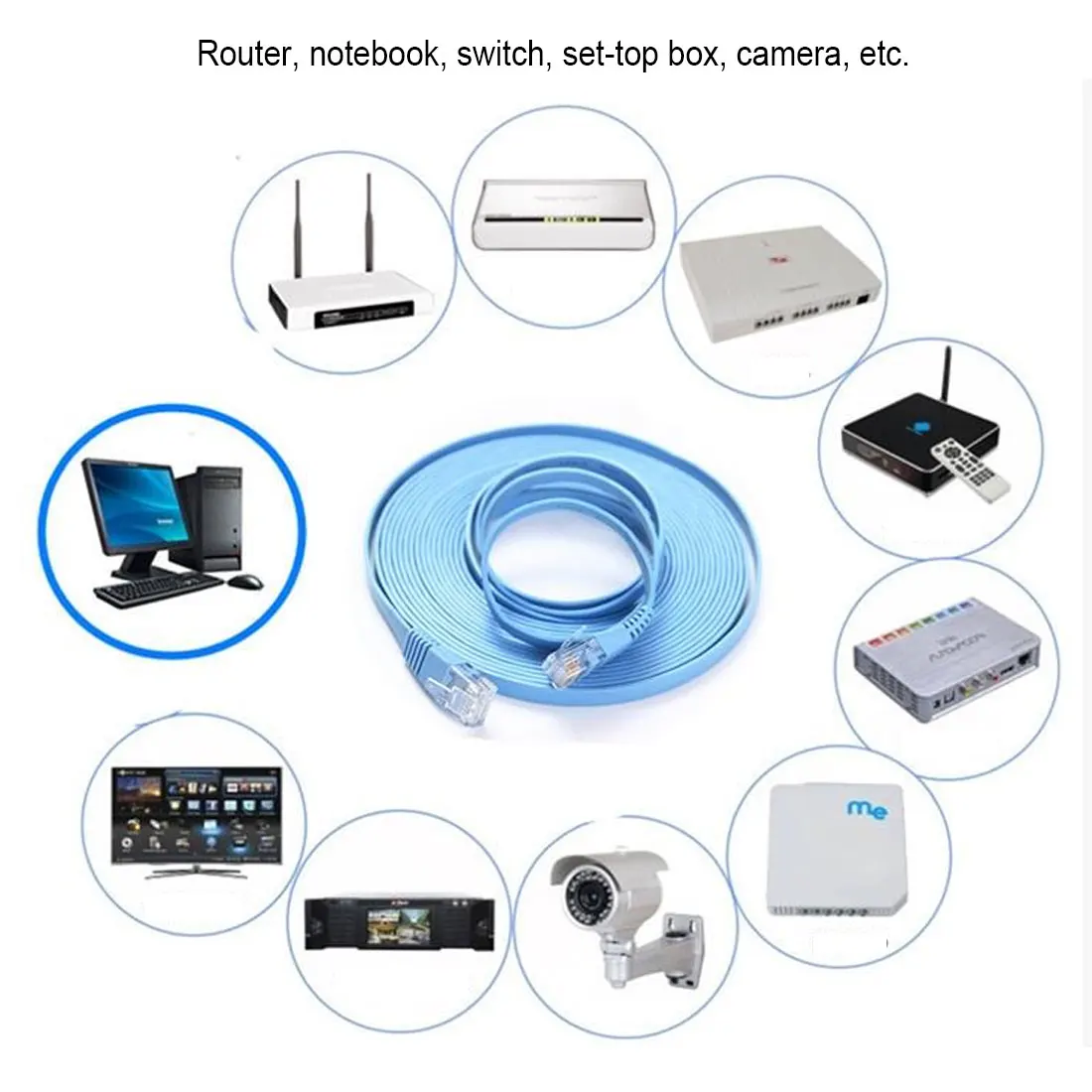 0 3 м 1 15 30 кабель CAT6 плоский UTP Ethernet сетевой RJ45 патч LAN синий белый цвет на выбор |