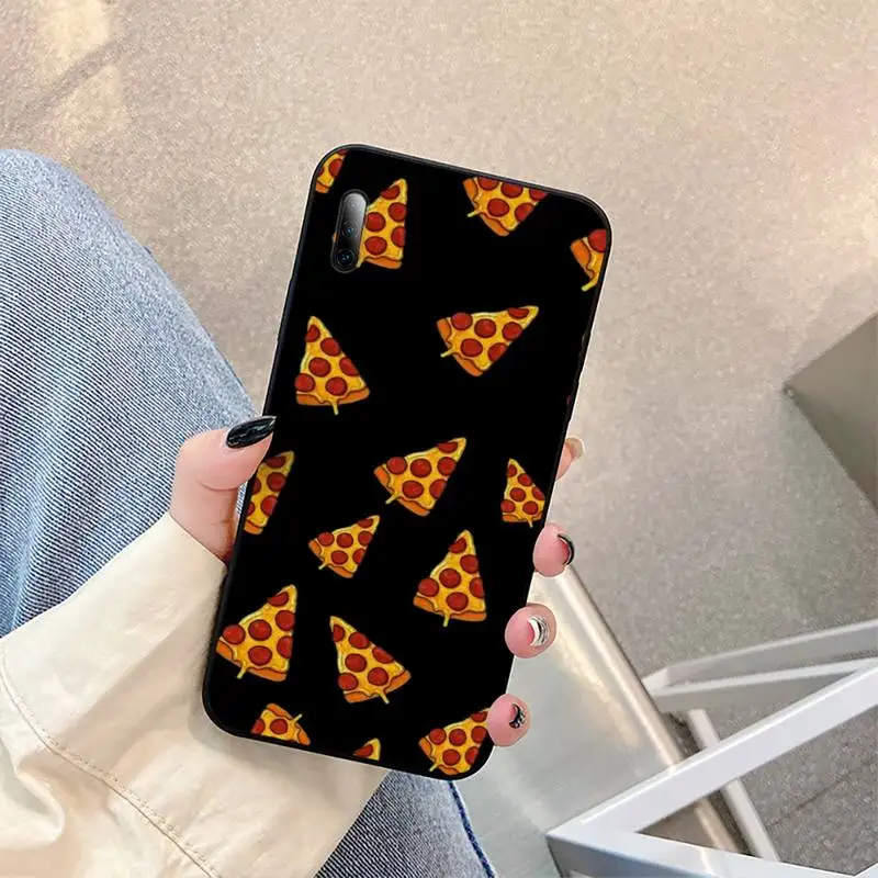 

food and pizza Fashion Phone Case For Xiaomi pocophone F1 mi10lite 5 8se pro note2 3 6 8explorer 9t a2lite Cover Fundas Coque