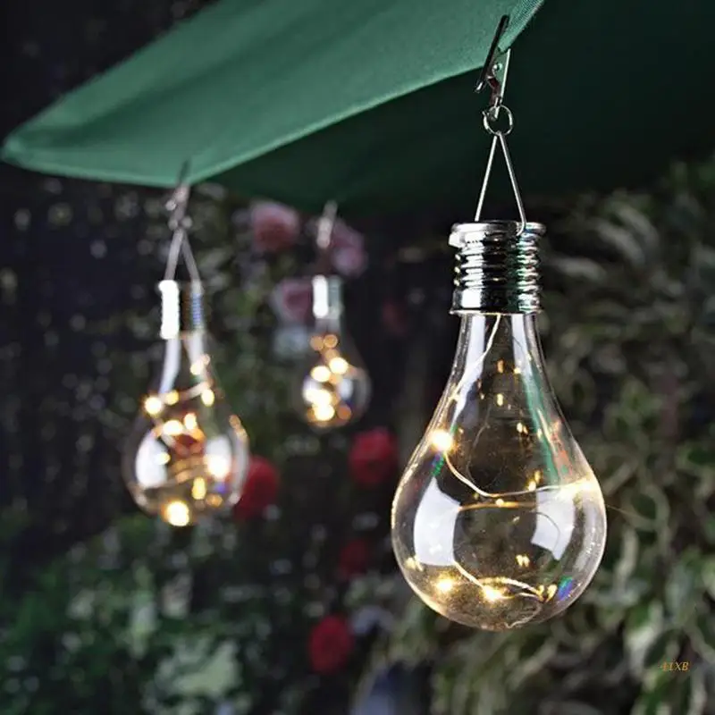 

41XB Hanging Solar LED Light Bulb Wireless Rotatable Waterproof Outdoor Garden Camping Tree Decoration