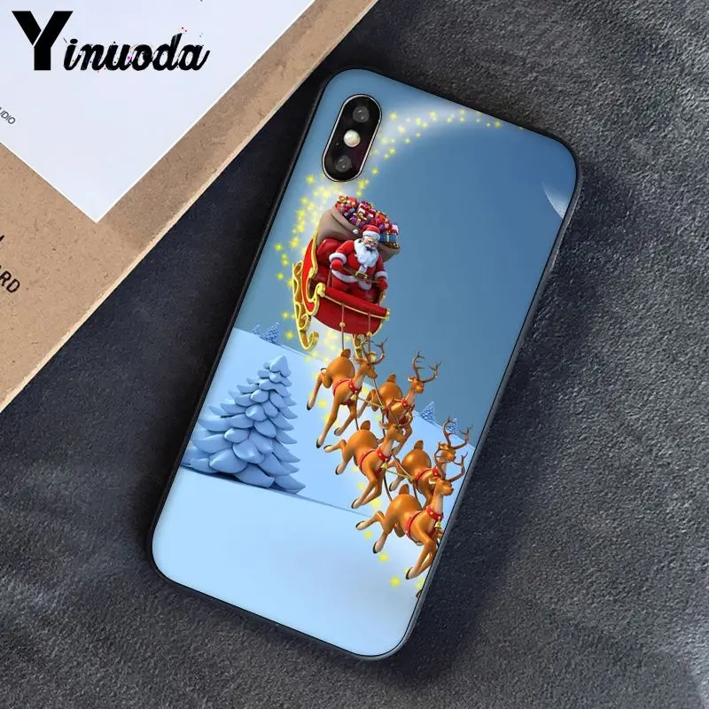 Yinuoda happy new year Custom Photo мягкий чехол для iPhone X XS MAX 6 6s 7 7plus 8 8Plus 5 5S SE XR 11 11pro max