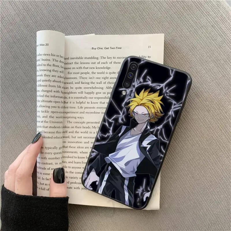 

Denki Kaminari My Hero Academia Phone Case For Samsung galaxy S 9 10 20 A 10 21 30 31 40 50 51 71 s note 20 j 4 2018 plus
