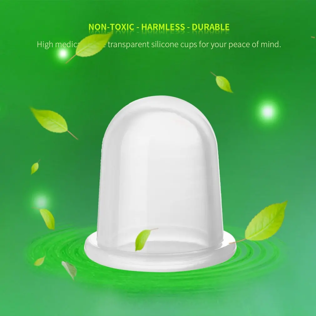 Прочный вакуумный массажер для всего тела силиконовая чашка антицеллюлитный