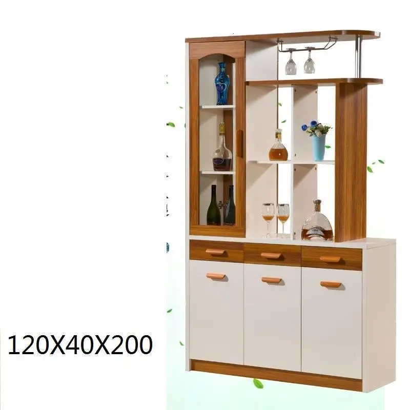 Version P Стол мобильный для La Casa Vetrinetta Da Esposizione Kast полка Meuble кухня Коммерческая Mueble барная мебель винный шкаф - Цвет: Version P