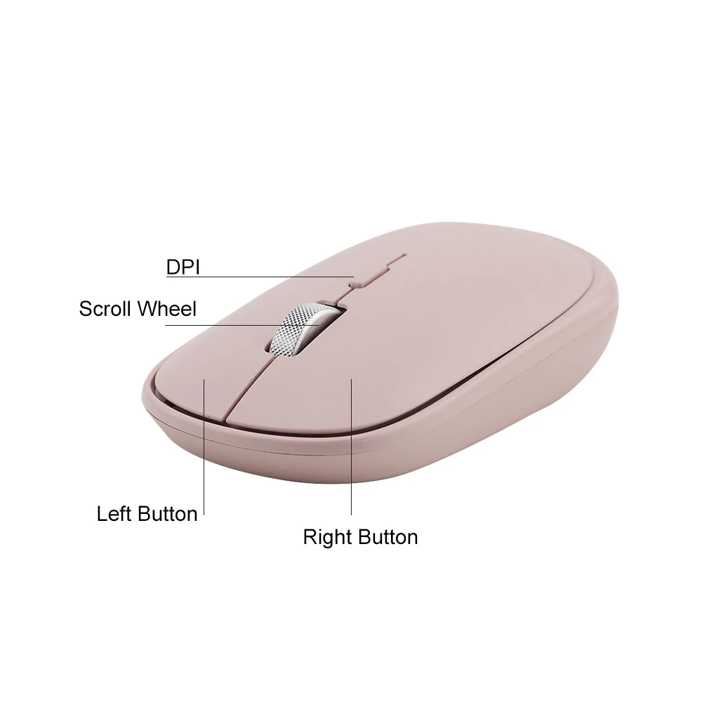 Bluetooth-мышь беспроводная 2 4 ГГц 0 DPI 1600 | Компьютеры и офис