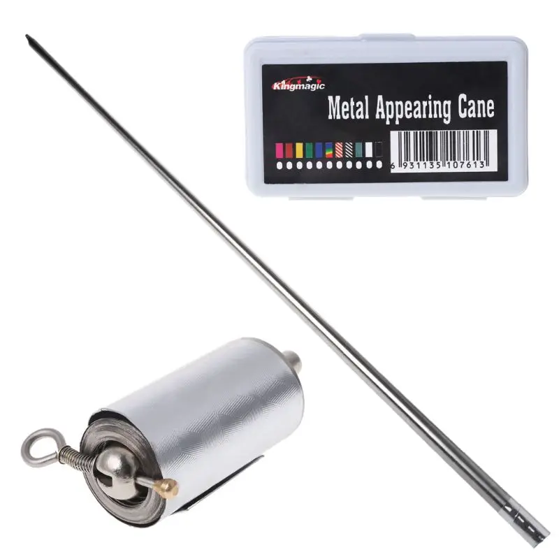 Появляющийся тростник металлический подделка Иллюзия фокус магические трюки
