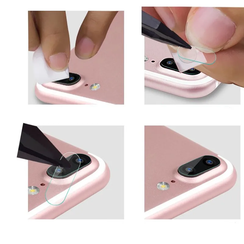 Защитная пленка для экрана камеры iPhone X Iphone 8 7 6 6S Plus объектива 7.5HD из закаленного
