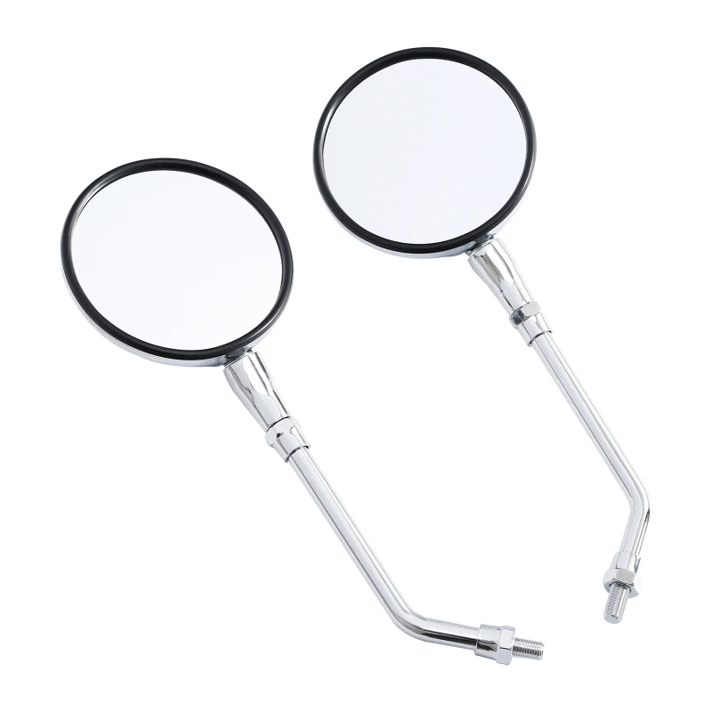 Боковые хромированные зеркала заднего вида для мотоцикла HONDA CB500 CB750 CB1100 CB1000 CB1300