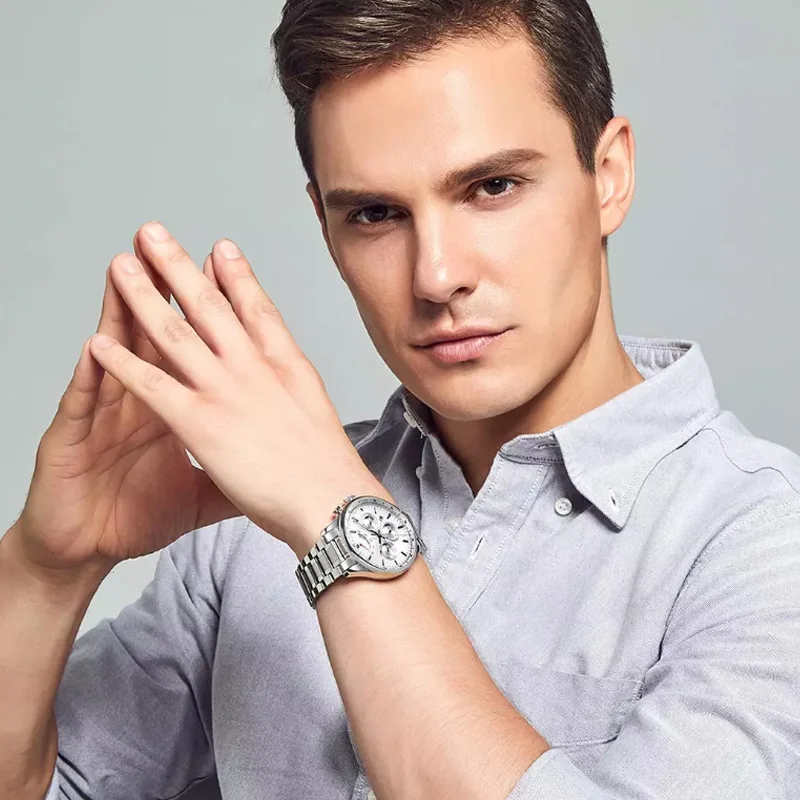 Xiaomi mijia business official original mechanical watch superior quality sapphire crystal imported movement multi-function dial |