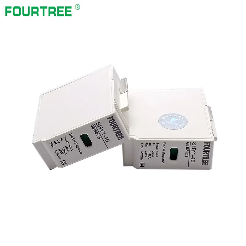 Сменные модульные вставки SPD для защиты от перенапряжения, разрядник низкого напряжения, 275 В, 385 в переменного тока, 420 в